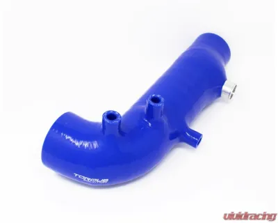 Torque Solution Blue 2.4" Turbo Inlet Hose Subaru WRX | STI | Legacy | Forester 2002-2018 - TS-SU-463BU