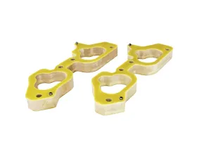 Torque Solution 19mm Phenolic Thermal Intake Spacers (Long Runner IM) Subaru WRX | STI | Legacy | Forester 2020-2020