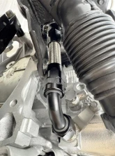 Torque Solution -10AN Turbo Oil Return Line Kit Stock Location Subaru EJ                                     - TS-SU-486K-S - Image 2