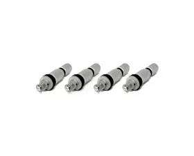 Torque Solution Silver Billet TPMS Valve Stem Kit Subaru | Ford | Lincoln | Mercury 2008+