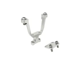 Torque Solution Silver Coolant Expansion Tank Pedestal Subaru | Saab 2002-2022