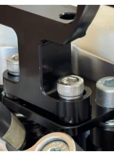 Torque Solution Silver Coolant Expansion Tank Pedestal Subaru | Saab 2002-2022                                     - TS-SU-679-P - Image 3