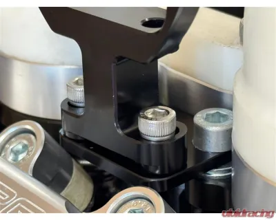 Torque Solution Silver Coolant Expansion Tank Pedestal Subaru | Saab 2002-2022 - TS-SU-679-P