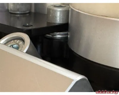 Torque Solution Silver Coolant Expansion Tank Pedestal Subaru | Saab 2002-2022 - TS-SU-679-P