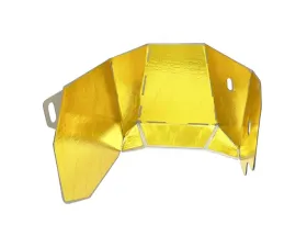 Torque Solutions Turbo Shield w/ Reflective Gold Thermal Tape Subaru EJ Stock Location