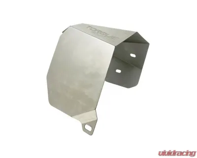 Torque Solutions Turbo Shield w/ Reflective Gold Thermal Tape Subaru EJ Stock Location - TS-SU-697-SG