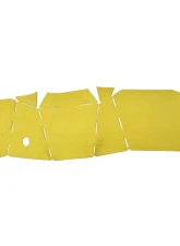 Torque Solutions Turbo Shield w/ Reflective Gold Thermal Tape Subaru EJ Stock Location                                     - TS-SU-697-SG - Image 3