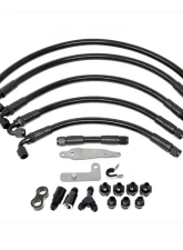 Torque Solution PTFE Fuel Line Kit Subaru WRX STI | WRX 2008-2021                                     - TS-SU-6FLK-AM-P-08 - Image 3