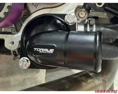 Torque Solution Billet Thermostat Housing Subaru | Saab 2002-2021 - TS-SU-755