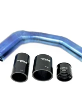 Torque Solution Burnt Blue Titanium Top Mount Charge Pipe Subaru WRX | Ascent | Outback XT 2019+                                     - TS-SU-812BU - Image 5