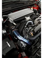 Torque Solution Burnt Blue Titanium Top Mount Charge Pipe Subaru WRX | Ascent | Outback XT 2019+                                     - TS-SU-812BU - Image 2