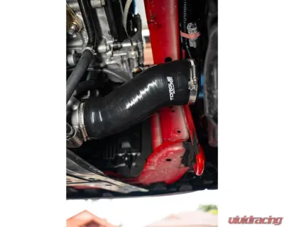 Torque Solution Burnt Blue Titanium Intake Pipe Kit Subaru WRX 2022+ - TS-SU-813BU