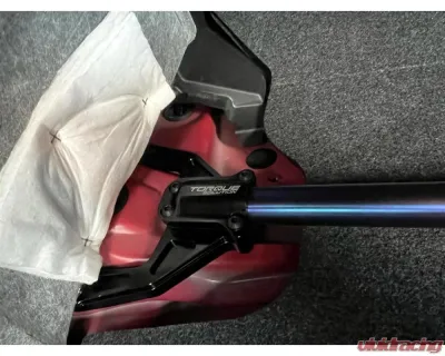 Torque Solution Titanium Brushed | Raw Rear Shock Tower Brace Subaru WRX 2022+ - TS-SU-865-RW