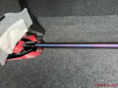 Torque Solution Titanium Burnt Purple Rear Shock Tower Brace Subaru WRX 2022+ - TS-SU-865-PR