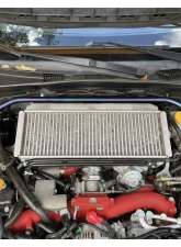 Torque Solution Titanium Purple/Blue Strut Brace Subaru WRX | STI 2008-2021                                     - TS-SU-866-PR - Image 3