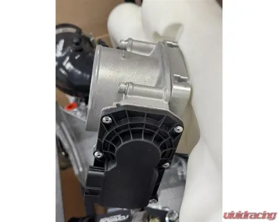 Torque Solution Silver Big Bore 76mm Throttle Body Adapter Subaru STI | WRX | Forester XT 2004-2021 - TS-SU-870O-S