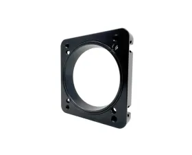 Torque Solution Black Big Bore 76mm Throttle Body Adapter Subaru STI | WRX | Forester XT 2004-2021