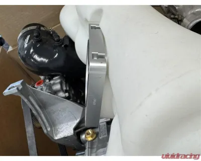 Torque Solution Black Big Bore 76mm Throttle Body Adapter Subaru STI | WRX | Forester XT 2004-2021 - TS-SU-870P-BK