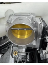 Torque Solution Black Big Bore 76mm Throttle Body Adapter Subaru STI | WRX | Forester XT 2004-2021                                     - TS-SU-870P-BK - Image 4