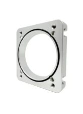 Torque Solution Silver Big Bore 76mm Throttle Body Adapter Subaru STI | WRX | Forester XT 2004-2021                                     - TS-SU-870P-S - Image 6