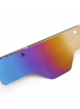 Torque Solution Engine Pulley Cover Titanium Burnt Purple/Blue Subaru | Saab 2002-2021                                     - TS-SU-879-PR - Image 3