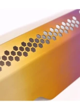 Torque Solution Engine Pulley Cover Titanium Burnt Purple/Blue Subaru | Saab 2002-2021                                     - TS-SU-879-PR - Image 4