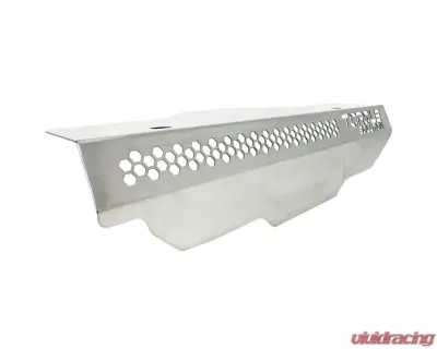 Torque Solution Engine Pulley Cover Titanium Brushed/Raw - TS-SU-879-RW