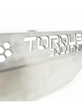 Torque Solution Engine Pulley Cover Titanium Brushed/Raw Subaru | Saab 2002-2021                                     - TS-SU-879-RW - Image 4