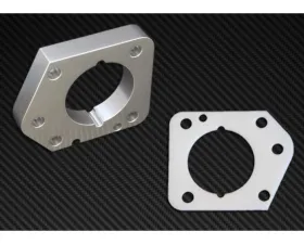Torque Solution Silver Throttle Body Spacer Honda Civic 2006-2011