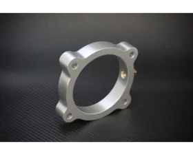 Torque Solution Silver Throttle Body Spacer Hyundai Genesis 2013+