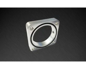 Torque Solution Silver Throttle Body Spacer Subaru BRZ | Scion FRS 2013+