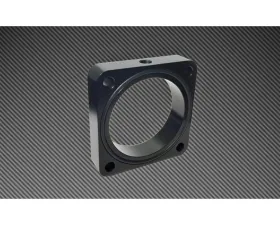 Torque Solution Black Throttle Body Spacer Subaru BRZ | Scion FRS 2013+