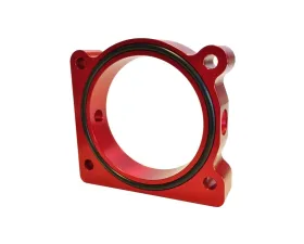 Torque Solution Red Throttle Body Spacer Ford F-150 | Mustang