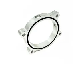 Torque Solution Silver Throttle Body Spacer Chevrolet Camaro 6.2L 2010-2014