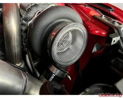 Torque Solution 4" Inlet /Pipe Wire Mesh Filter HD Turbo Screen Shield - TS-TM-482-4