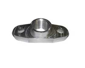 Torque Solution Billet Oil Drain Flange Universal T3/T4 & PTE Turbos