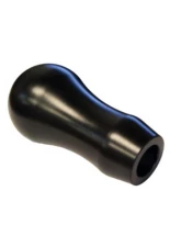 Torque Solution Black Universal 10x1.25 Delrin Tear Drop Tall Shift Knob                                     - TS-UNI-142 - Image 2