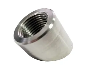 Torque Solution 60 Degree Angled Stainless Steel O2 Sensor Bung
