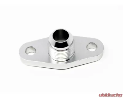 Torque Solution -10AN Offset / Port Matched Oil Drain Flange - TS-UNI-476