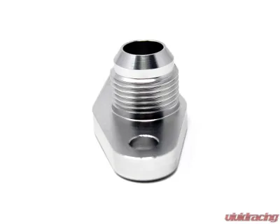 Torque Solution -10AN Offset / Port Matched Oil Drain Flange - TS-UNI-476