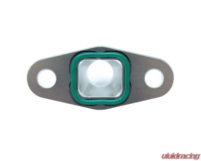 Torque Solution -10AN Offset / Port Matched Oil Drain Flange - TS-UNI-476