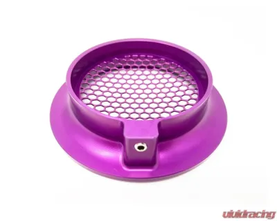 Torque Solution 4" Inlet Turbo Velocity Stack Shield Black - TS-VS-740-BK