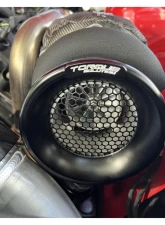 Torque Solution 4" Inlet Turbo Velocity Stack Shield Black                                     - TS-VS-740-BK - Image 6