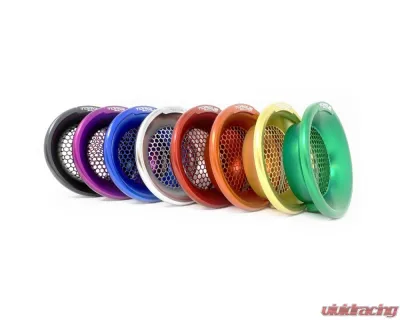 Torque Solution 4" Inlet Turbo Velocity Stack Shield Silver - TS-VS-740-S