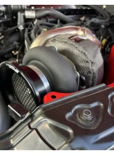 Torque Solution 4" Inlet Turbo Velocity Stack Shield Silver                                     - TS-VS-740-S - Image 7