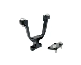 Torque Solution Black Coolant Expansion Tank Pedestal Subaru WRX | STI | Forester Xt 2002-2022