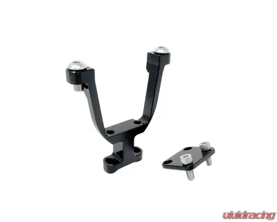 Torque Solution Black Coolant Expansion Tank Pedestal Subaru WRX | STI | Forester Xt 2002-2022 - TS-SU-679BK-P