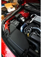 Torque Solution Titanium Burnt Purple/Blue Top Mount Charge Pipe Subaru WRX | Ascent | Outback XT 2019+                                     - TS-SU-812PR - Image 4