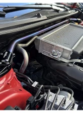 Torque Solution Titanium Brushed/Raw Strut Brace Subaru WRX 2022+                                     - TS-SU-864-RW - Image 3