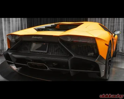 DMC Carbon Fiber Rear Bumper "50 Anniversario" Full Forged for Lamborghini Aventador 2013-2014 - 17800-Full Forged